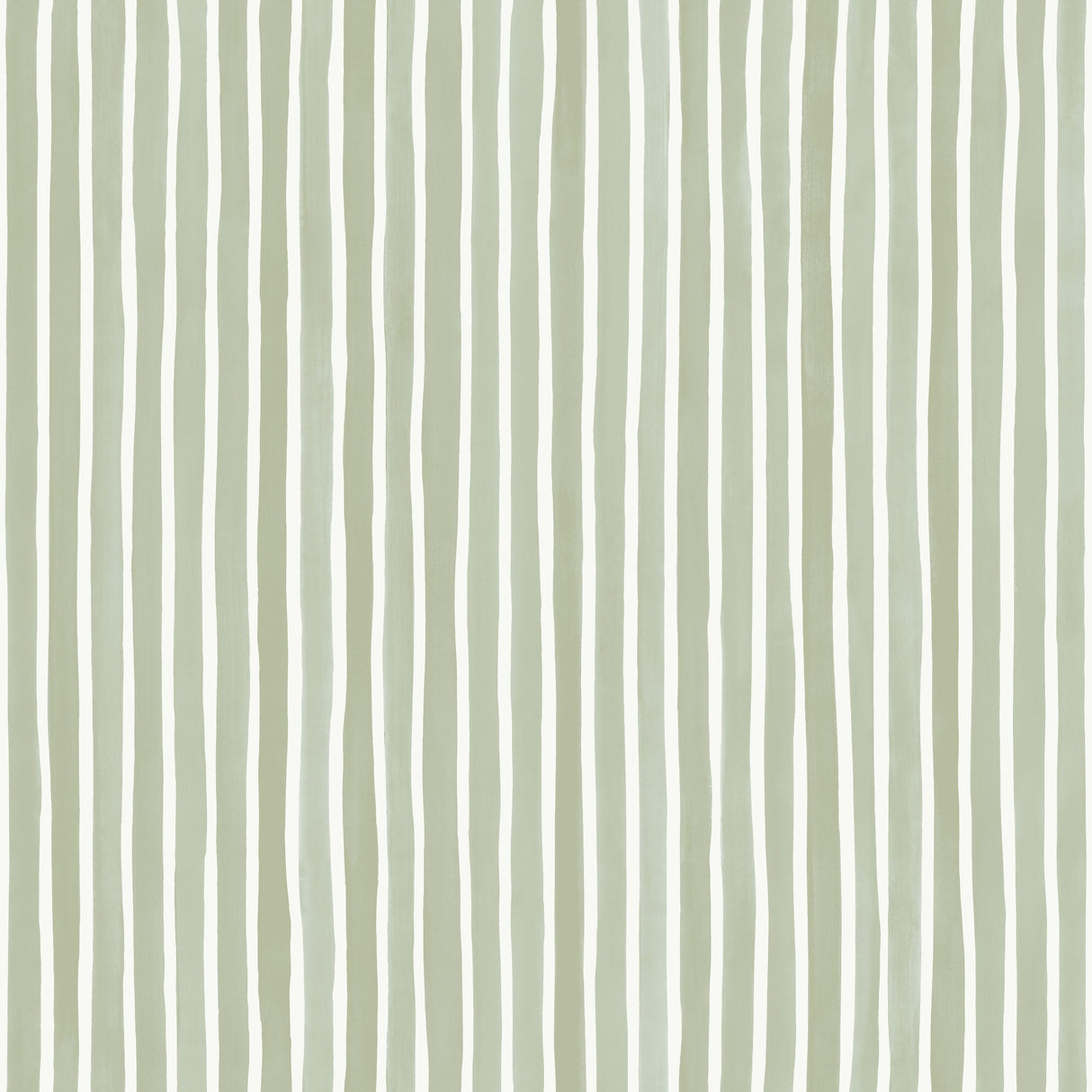 Cole & Son CROQUET STRIPE OLIVE Wallpaper