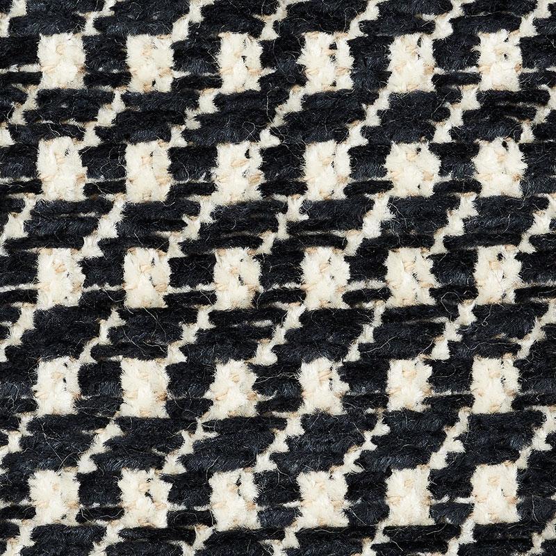 Schumacher Toscana Black Fabric