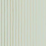 Cole & Son College Stripe Duck Egg+Gilver Wallpaper