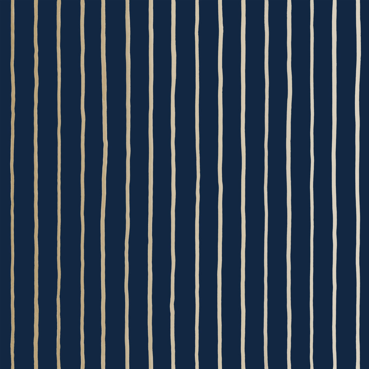 Cole & Son COLLEGE STRIPE INK Wallpaper