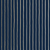 Cole & Son College Stripe Ink Wallpaper