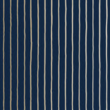 Cole & Son COLLEGE STRIPE INK Wallpaper