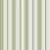 Cole & Son CAMBRIDGE STRIPE LEAF GREEN Wallpaper