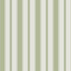 Cole & Son Cambridge Stripe Leaf Green Wallpaper