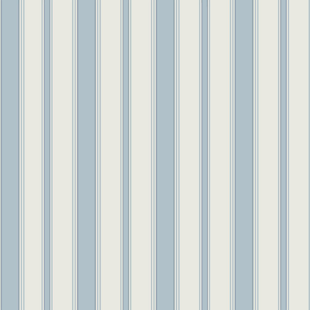 Cole & Son Cambridge Stripe Pale Blue Wallpaper