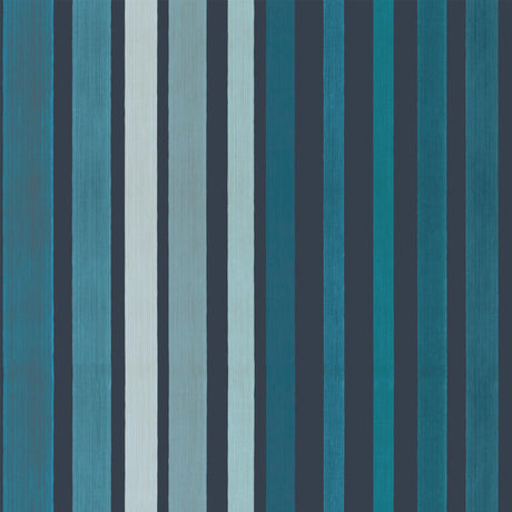 Cole & Son CAROUSEL STRIPE BLUE Wallpaper