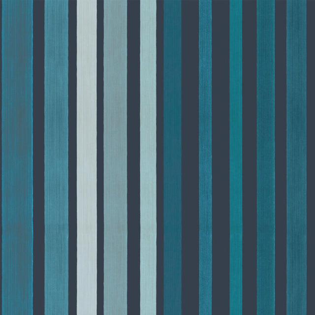Cole & Son CAROUSEL STRIPE BLUE Wallpaper