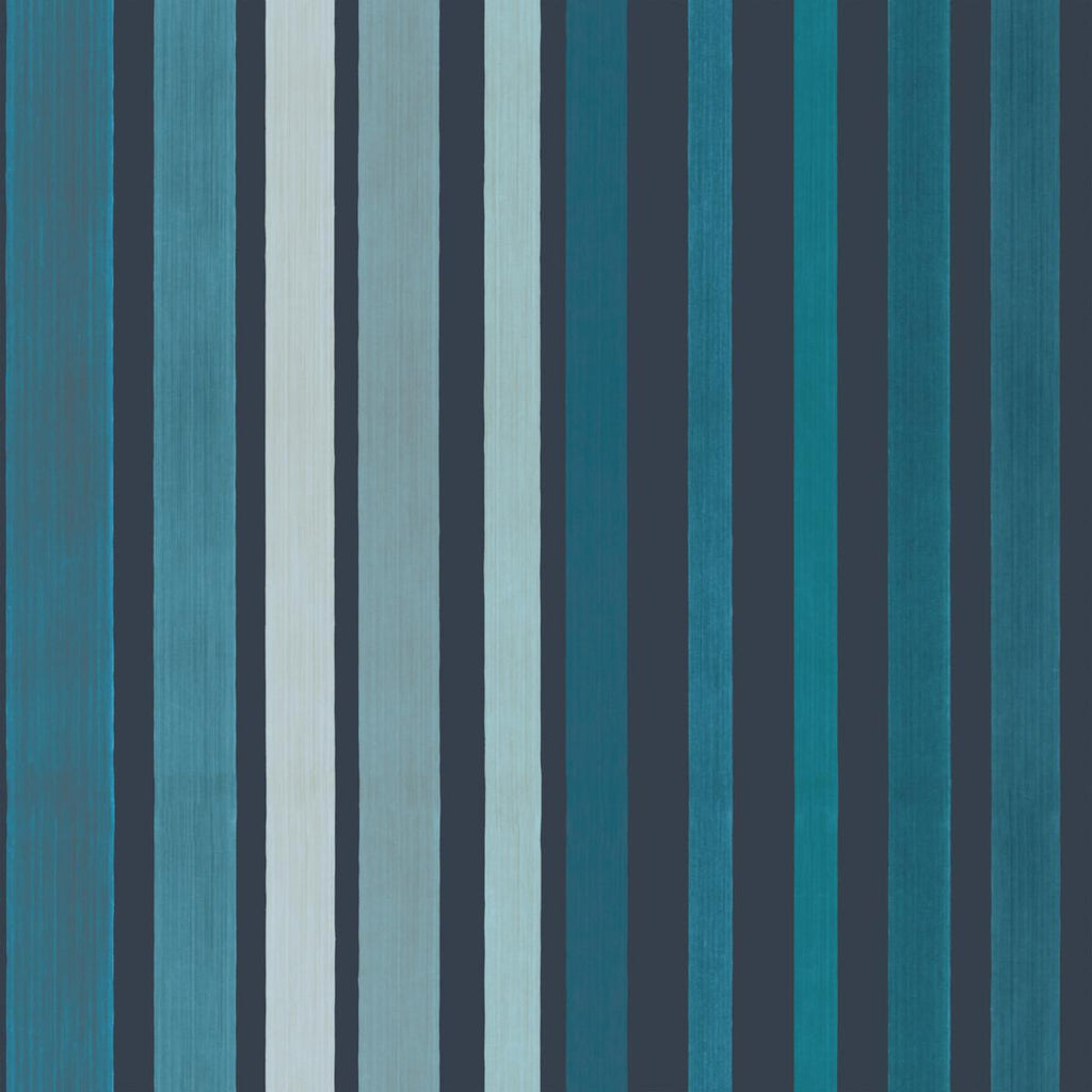 Cole & Son CAROUSEL STRIPE BLUE Wallpaper