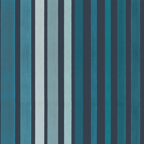 Cole & Son CAROUSEL STRIPE BLUE Wallpaper