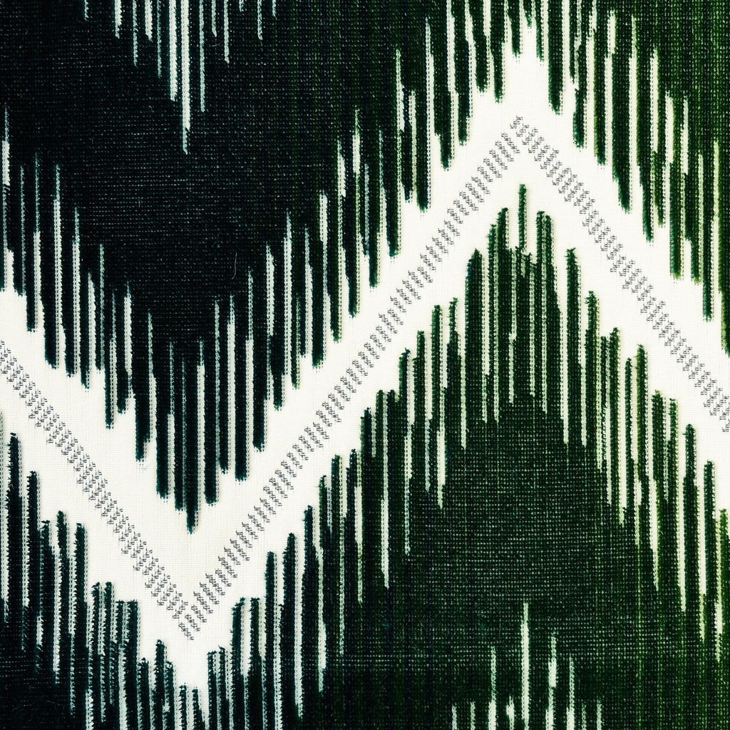 Schumacher Shock Wave Peacock Fabric