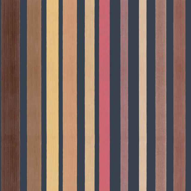 Cole & Son CAROUSEL STRIPE PINK Wallpaper
