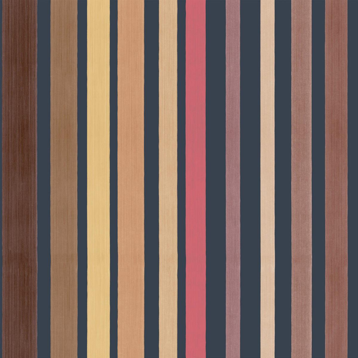 Cole & Son CAROUSEL STRIPE PINK Wallpaper