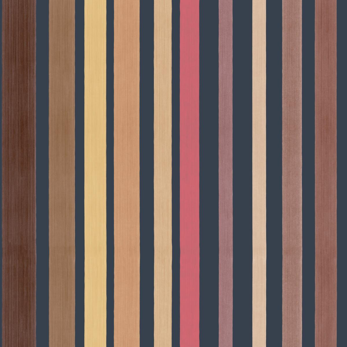 Cole & Son Carousel Stripe Pink Wallpaper