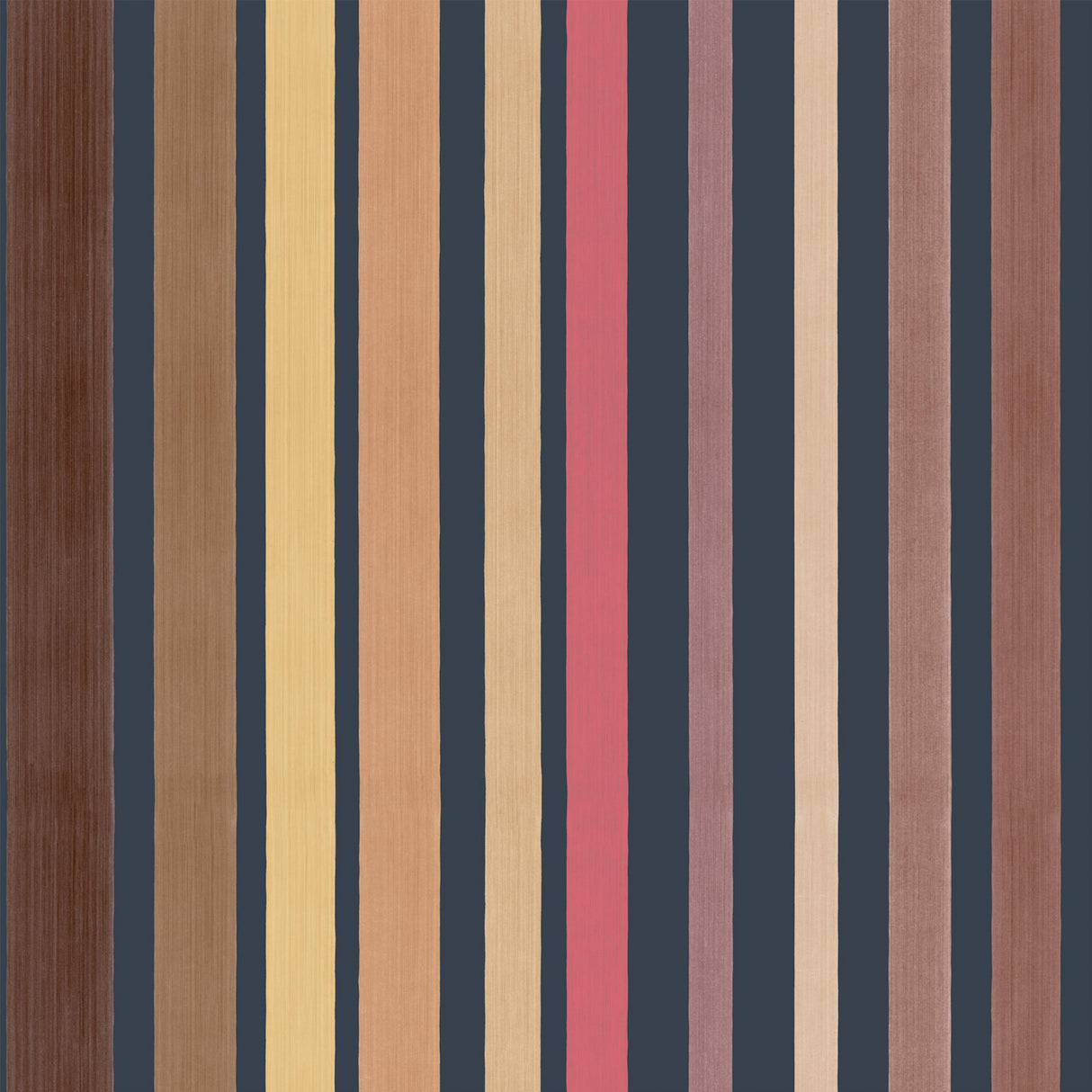 Cole & Son CAROUSEL STRIPE PINK Wallpaper