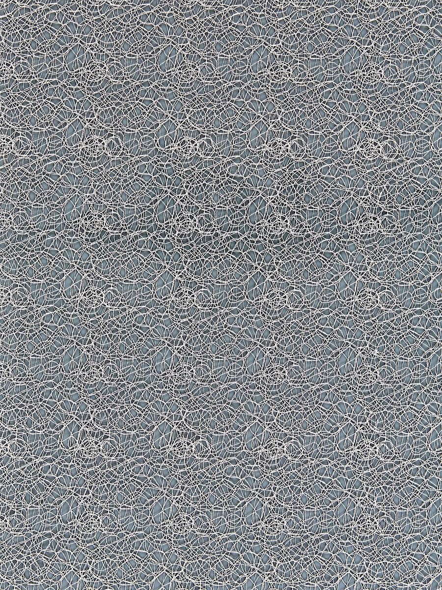 Scalamandre Modern Lace Fog Fabric