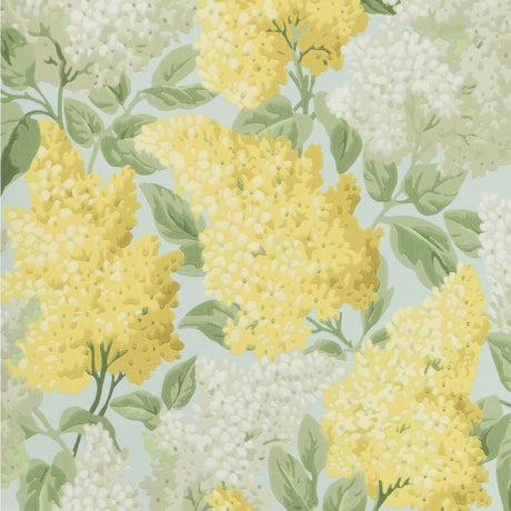 Cole & Son Lilac Lemon/Olive/Prm Blue Wallpaper