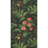 Cole & Son ROSE RED/L GREEN/CHARCOAL Wallpaper
