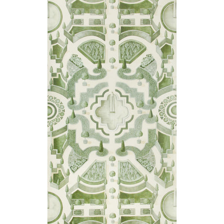 Cole & Son TOPIARY LEAF GREEN Wallpaper