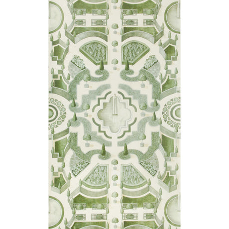 Cole & Son TOPIARY LEAF GREEN Wallpaper