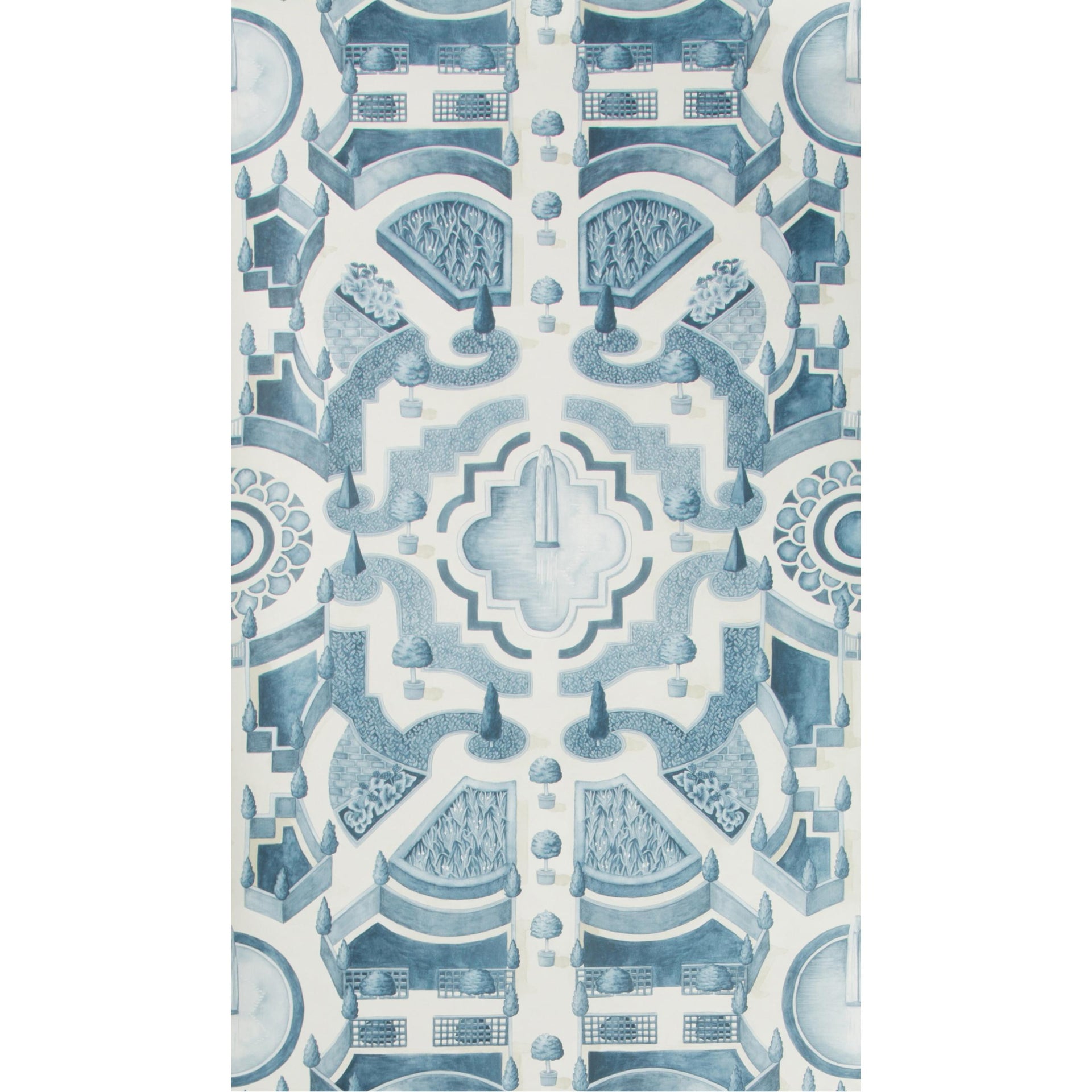 Cole & Son Topiary China Blue Wallpaper