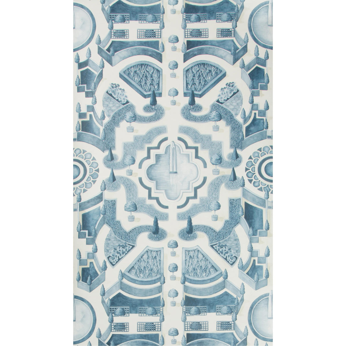 Cole & Son TOPIARY CHINA BLUE Wallpaper
