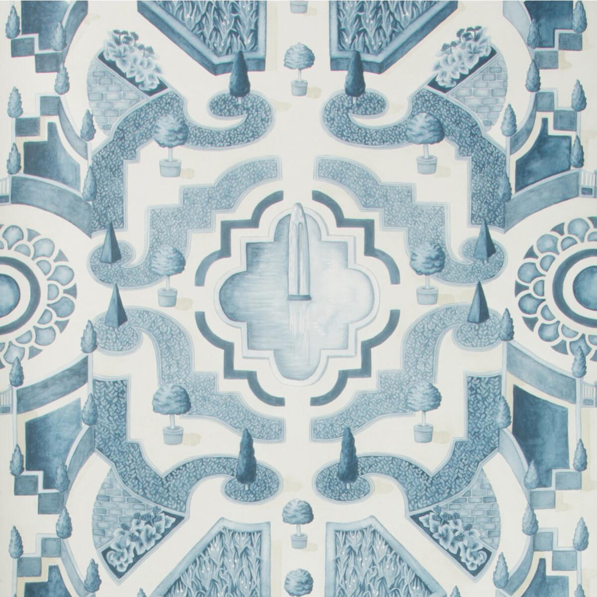 Cole & Son Topiary China Blue Wallpaper