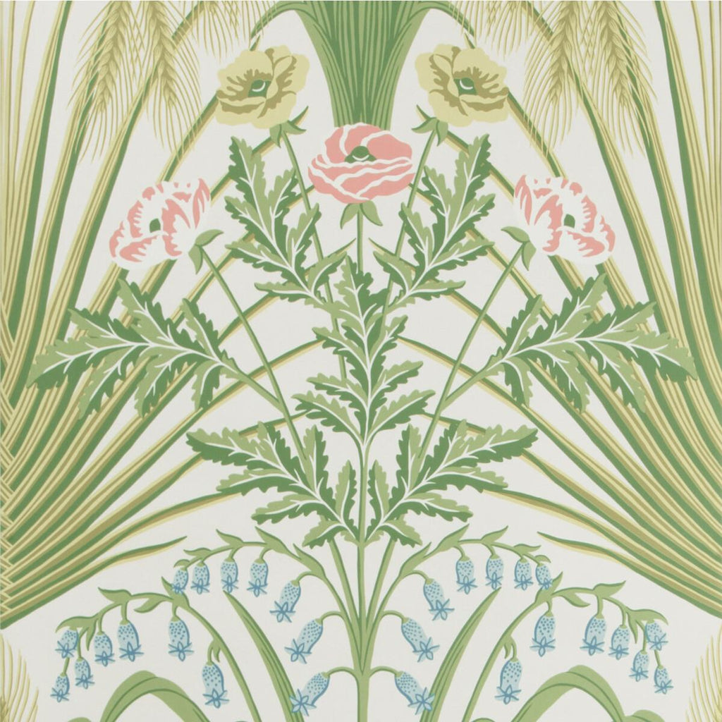Cole & Son BLUEBELL SPRING GREEN/CRM Wallpaper