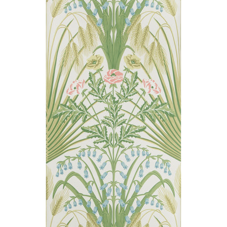 Cole & Son BLUEBELL SPRING GREEN/CRM Wallpaper