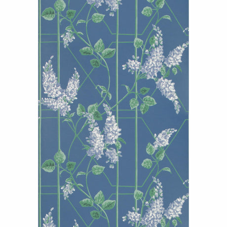 Cole & Son WISTERIA P BLUE/JADE/C BLUE Wallpaper
