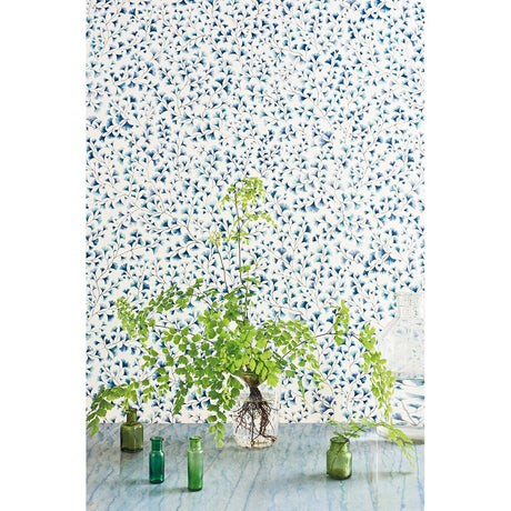 Cole & Son MAIDENHAIR PETROL/BLUSH/M Wallpaper
