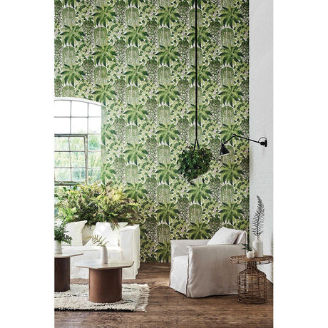 Cole & Son FERN LEAF GREEN AND OLIVE Wallpaper