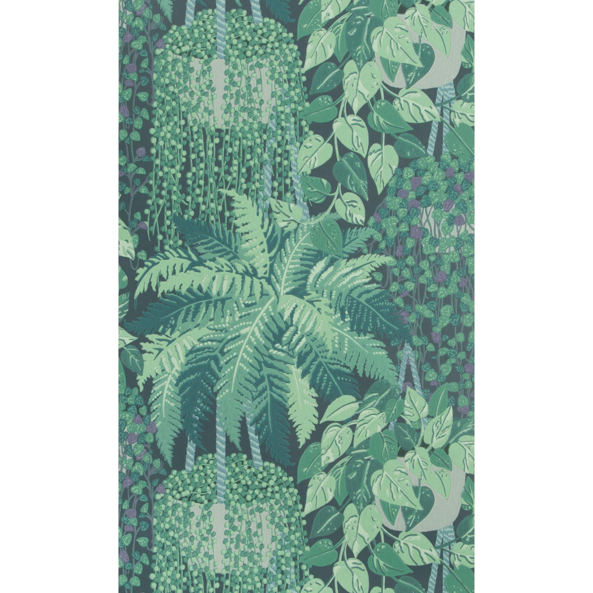 Cole & Son FERN VIRIDIAN AND TEAL Wallpaper