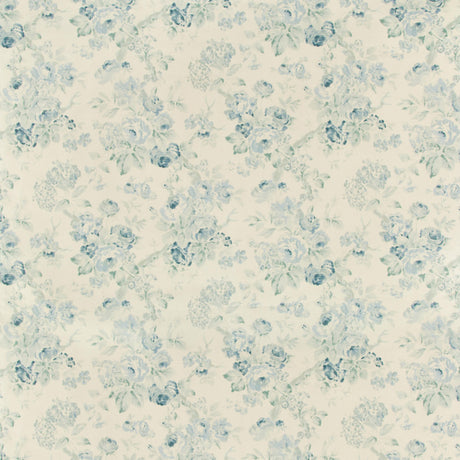 Lee Jofa GARDEN ROSES AQUA/BLUE Fabric