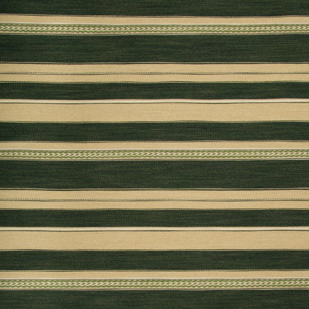 Lee Jofa Entoto Stripe Juniper/Leaf Fabric