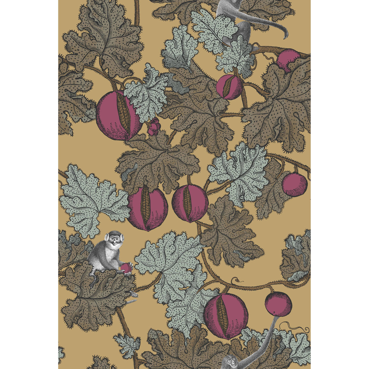Cole & Son FRUTTO PROIBITO MAGEN/GLD Wallpaper