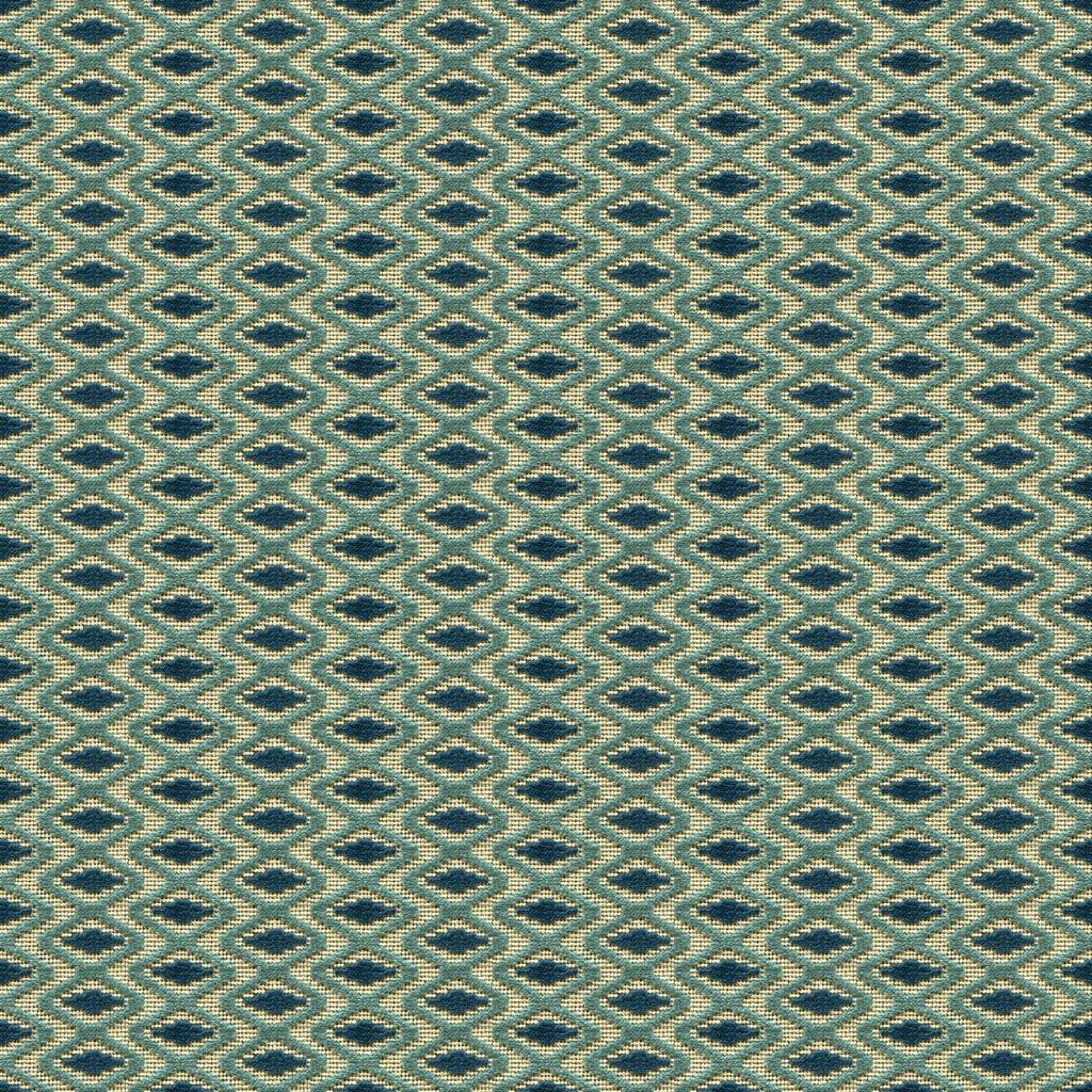 Lee Jofa OTTO TRELLIS LAGOON/TEAL Upholstery Fabric