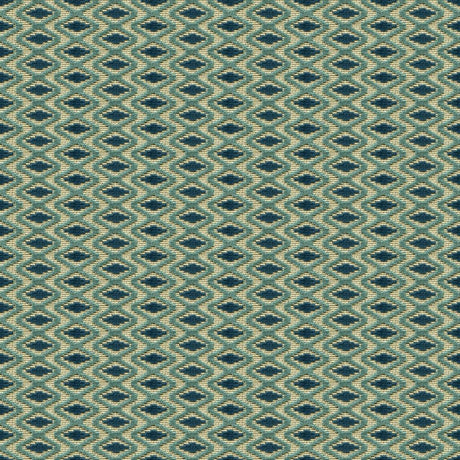 Lee Jofa OTTO TRELLIS LAGOON/TEAL Upholstery Fabric