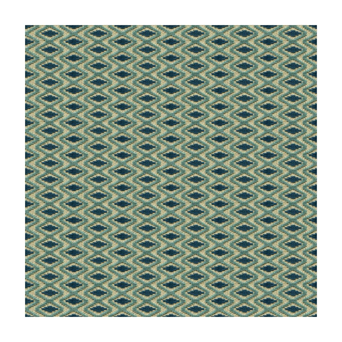 Lee Jofa Otto Trellis Lagoon/Teal Fabric