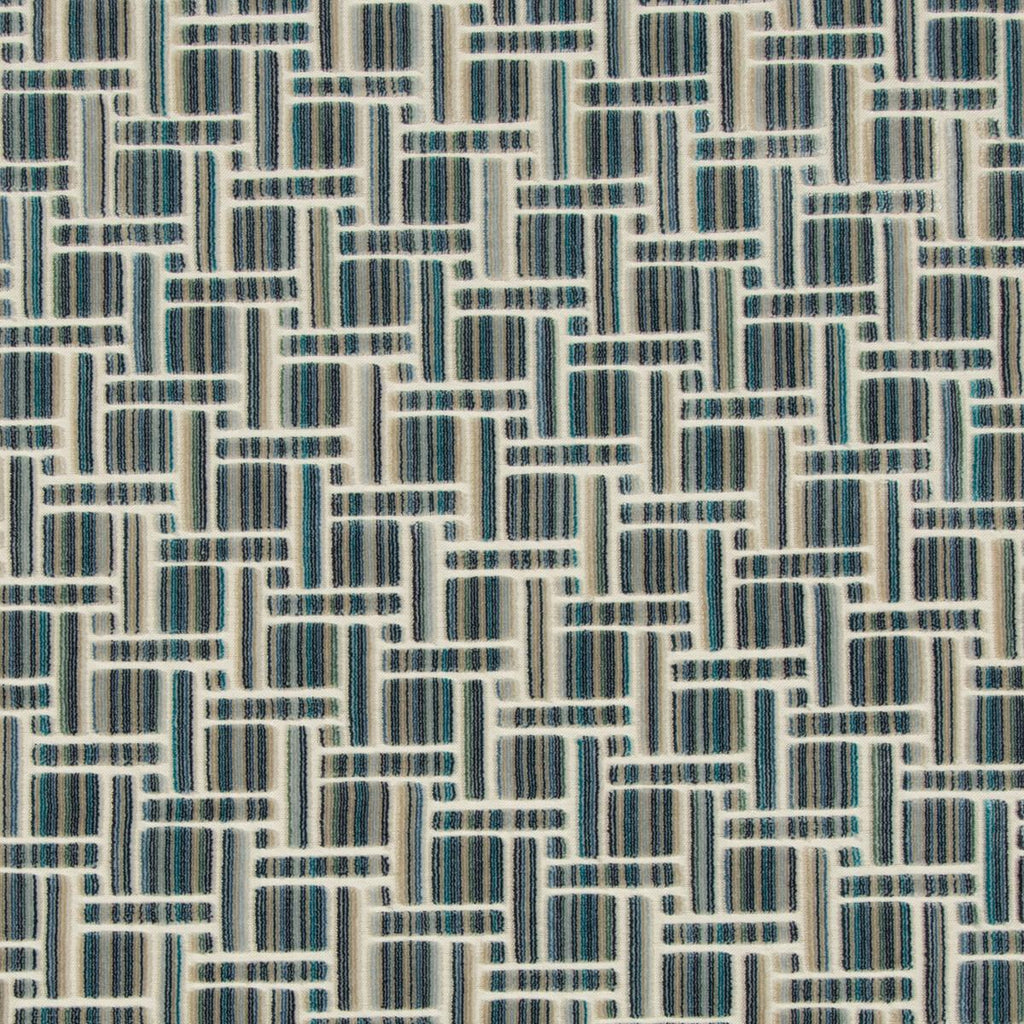 Kravet Inside Tracks Peacock Fabric