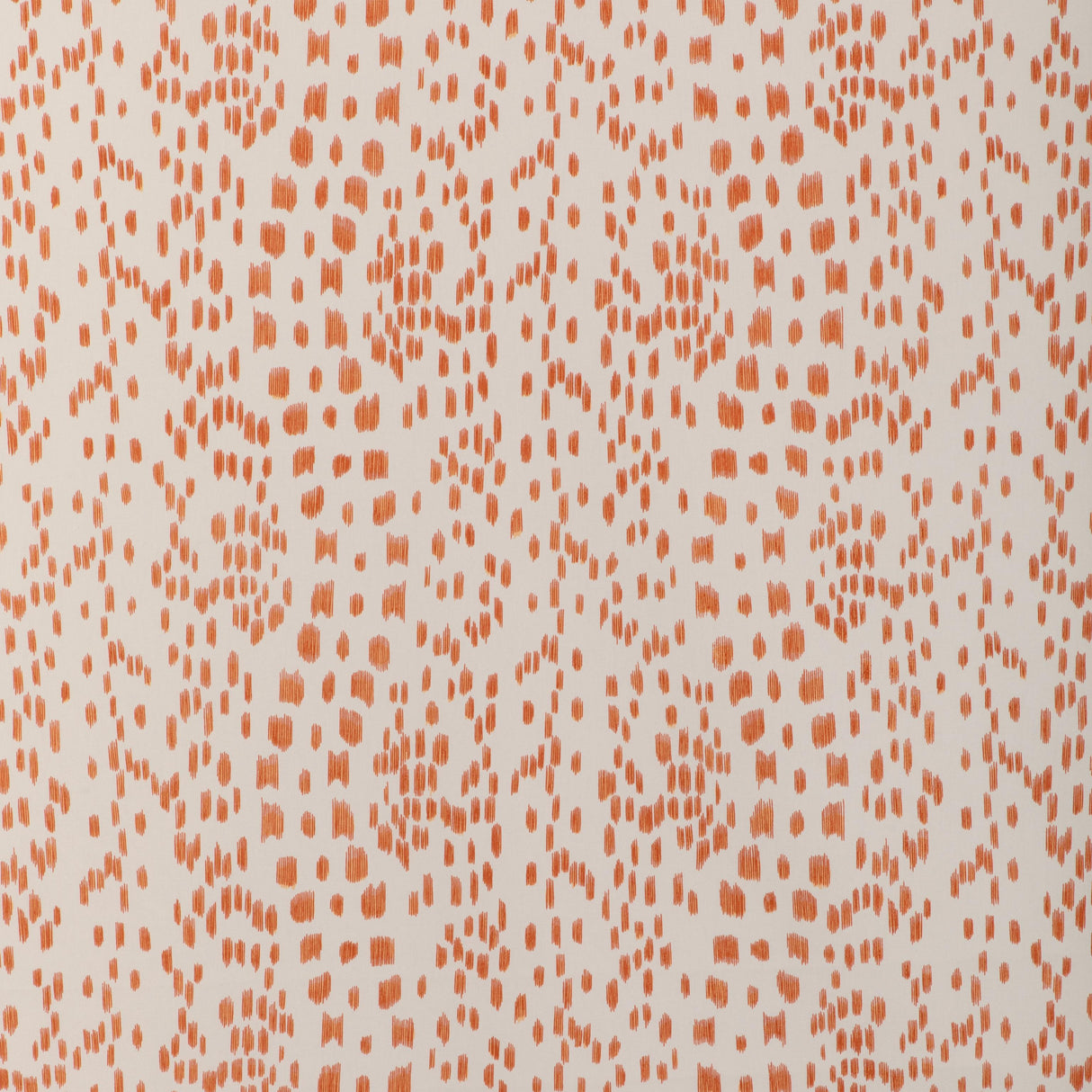 Brunschwig & Fils LES TOUCHES TANGERINE Fabric