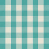 Brunschwig & Fils Lackland Check Turquoise Fabric