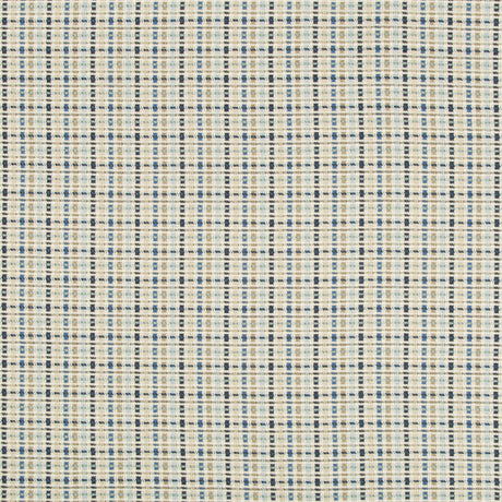 Brunschwig & Fils MAROLLEN TEXTURE BLUE/TAN Upholstery Fabric