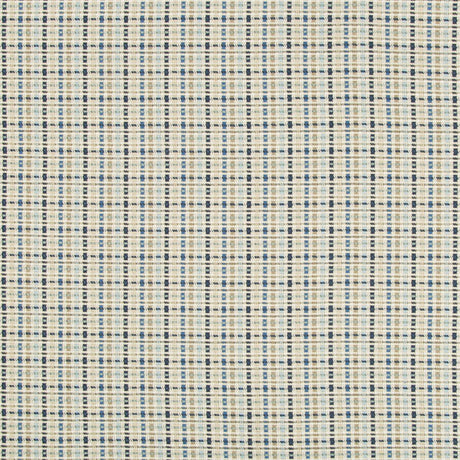 Brunschwig & Fils MAROLLEN TEXTURE BLUE/TAN Fabric