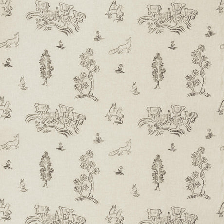 Andrew Martin FRIENDLY FOLK DUSK Fabric