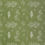 Andrew Martin FRIENDLY FOLK BASIL GREEN Fabric