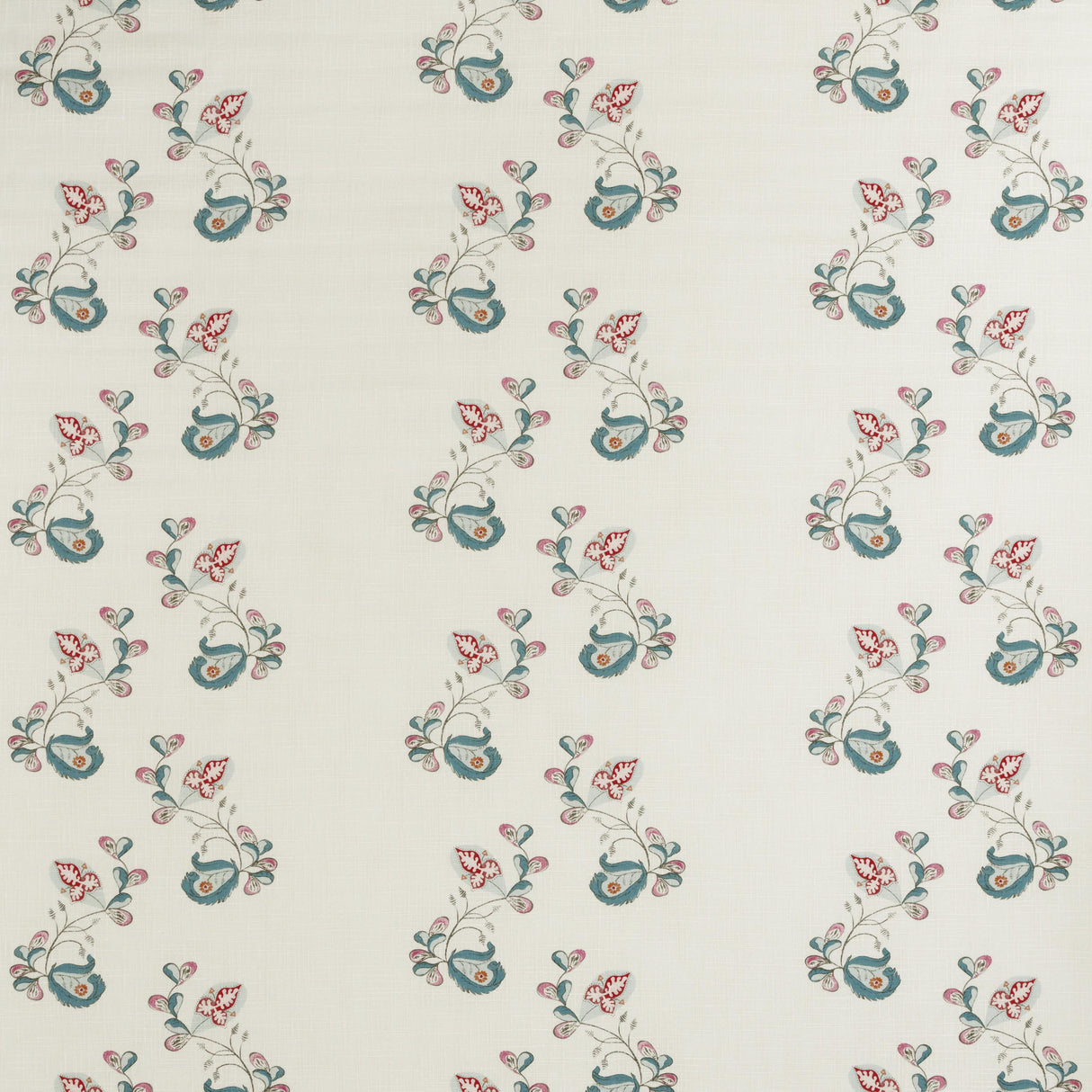 Andrew Martin PSYCHO SPRIG TROPICAL BLUE Fabric