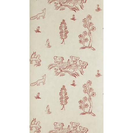 Andrew Martin WYCHWOOD HUNTSMAN RED Wallpaper