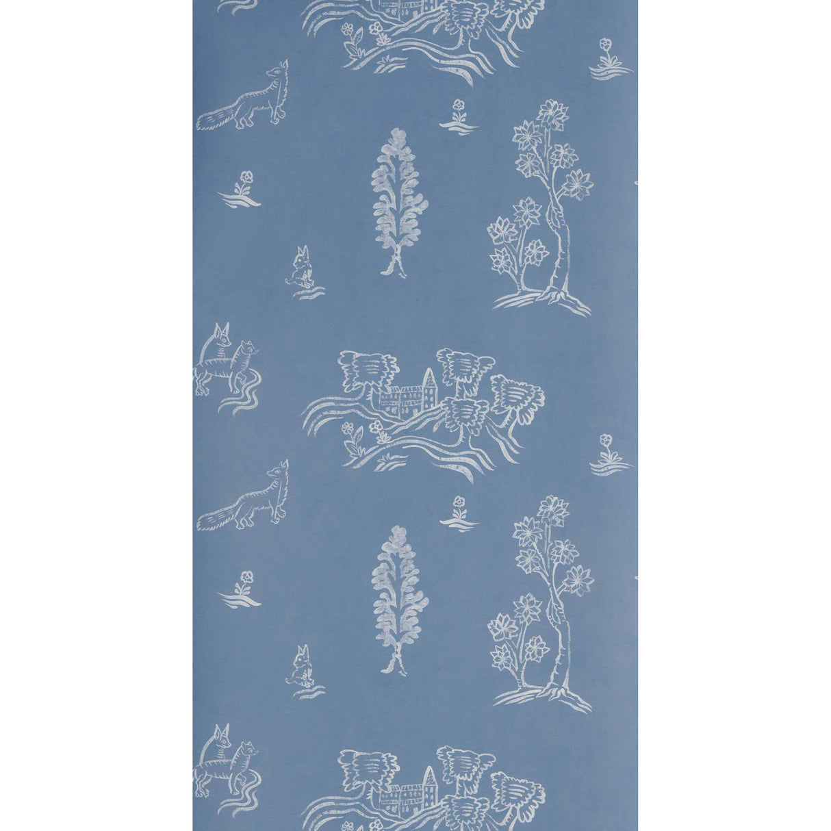 Andrew Martin WYCHWOOD HAPPY BLUE Wallpaper