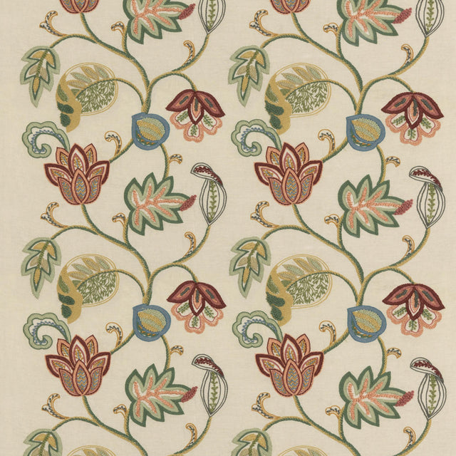 G P & J Baker BARBONNE SPICE Drapery Fabric