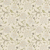 G P & J Baker LAMORNA EMBROIDERY LINEN Fabric